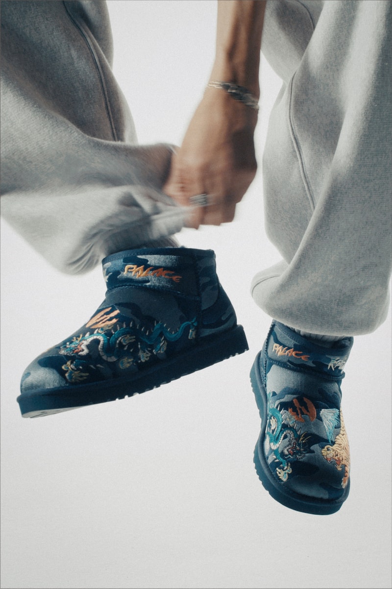 パレススケートボードxアグが2024年秋冬シーズンのコラボレーションを発表 palace skateboards ugg collb tasman classic ultra mini release info