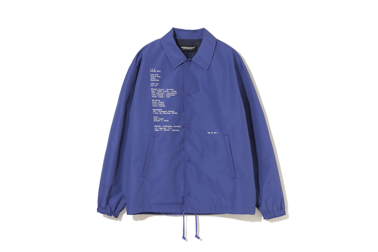 アンダーカバーレコーズとロックバンド カンによるコラボレーションを発表 CAN x UNDERCOVER RECORDS collaboration collection