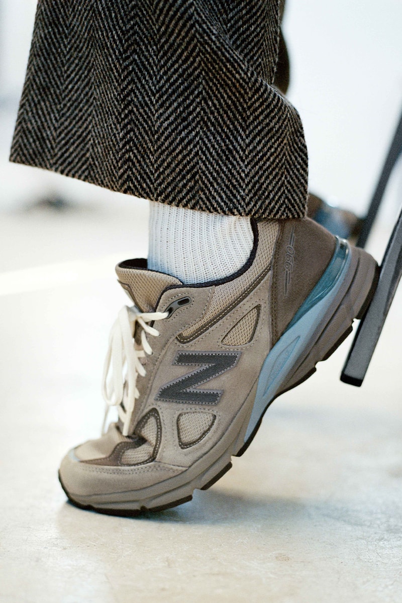 オーラリー x ニューバランス メイド イン USA 990v4 の発売情報が解禁 AURALEE New Balance MADE in USA 990v4 release info