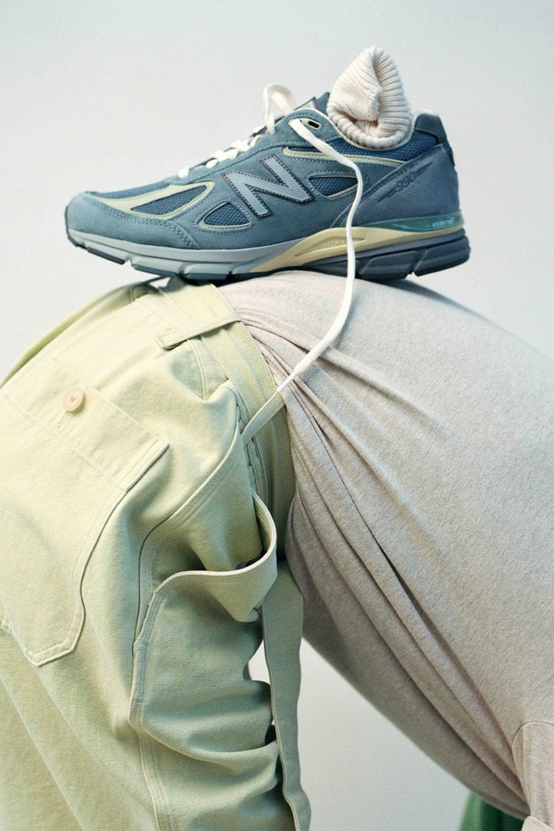 オーラリー x ニューバランス メイド イン USA 990v4 の発売情報が解禁 AURALEE New Balance MADE in USA 990v4 release info