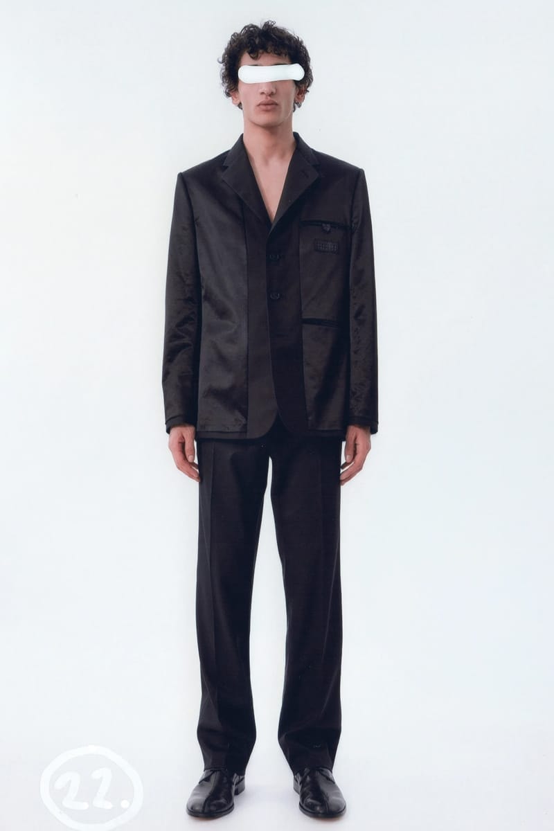 MM6 Maison Margiela 2025年プレフォール MM6 Maison Margiela Pre-Fall 2025 Reworks Formal Structures collection lookbook release info Salomon