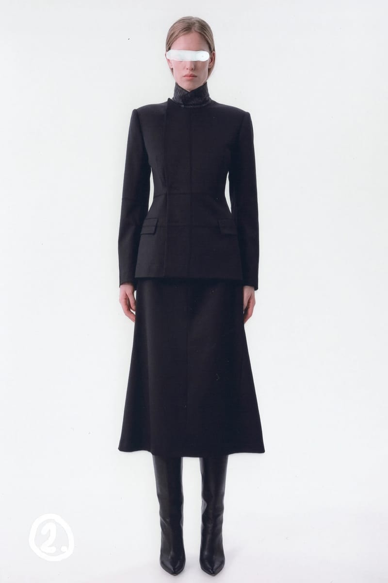 MM6 Maison Margiela 2025年プレフォール MM6 Maison Margiela Pre-Fall 2025 Reworks Formal Structures collection lookbook release info Salomon