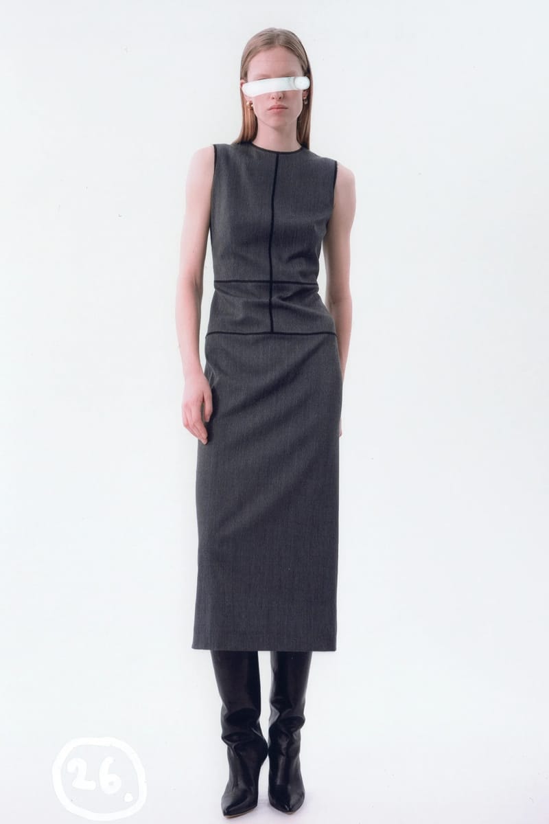 MM6 Maison Margiela 2025年プレフォール MM6 Maison Margiela Pre-Fall 2025 Reworks Formal Structures collection lookbook release info Salomon