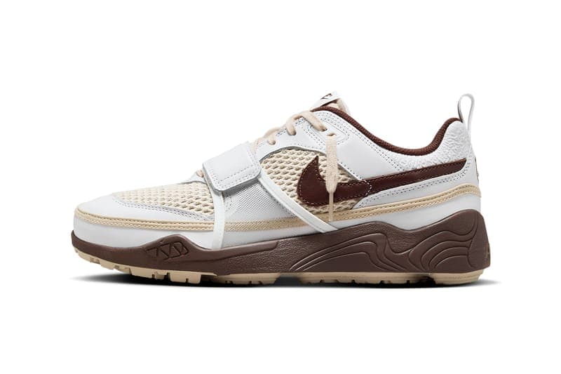 トラヴィススコットxナイキズームフィールドジャックス “ライトチョコレート”の発売情報が解禁 Travis Scott Nike Zoom Field Jaxx Light Chocolate HQ3073-100 Release Info date store list buying guide photos price