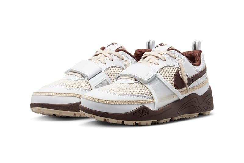 トラヴィススコットxナイキズームフィールドジャックス “ライトチョコレート”の発売情報が解禁 Travis Scott Nike Zoom Field Jaxx Light Chocolate HQ3073-100 Release Info date store list buying guide photos price