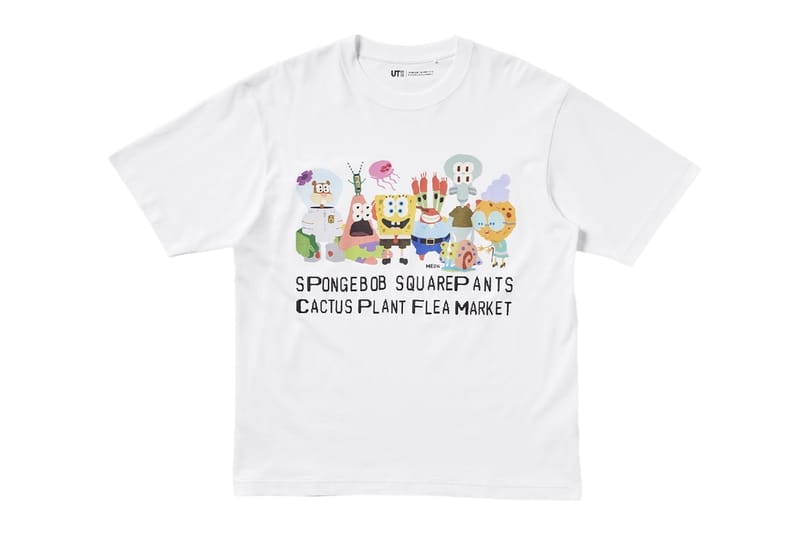 カクタスプラントフリーマーケットが UT とのコラボを正式に発表 cactus plant flea market ut spongebob release info