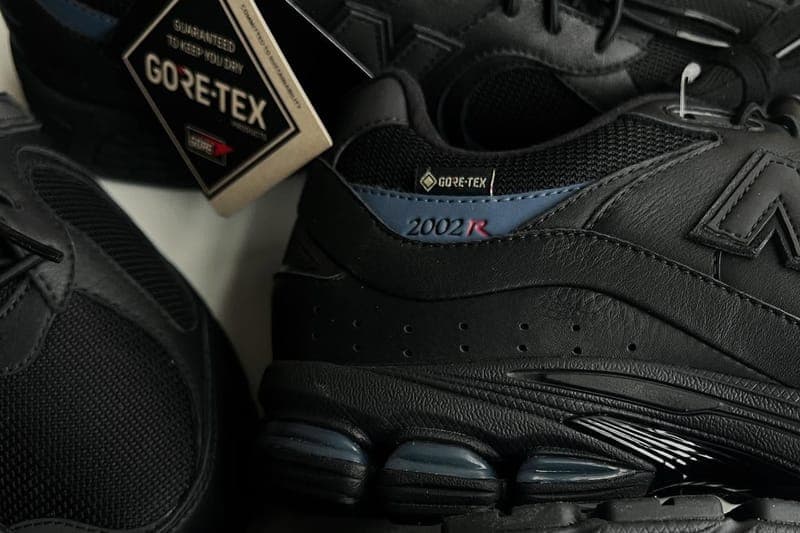 ジョウンド x ニューバランス 2002R ゴアテックスにブラックカラーの新色が登場 JJJJound New Balance 2002R GORE-TEX Black Release Info date store list buying guide photos price