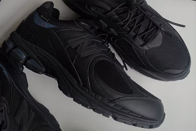 JJJJound x New Balance 2002R GORE‑TEX®︎ にブラックカラーの新色が登場