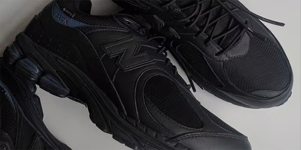 ジョウンドxニューバランス 2002Rゴアテックスにブラックが登場  