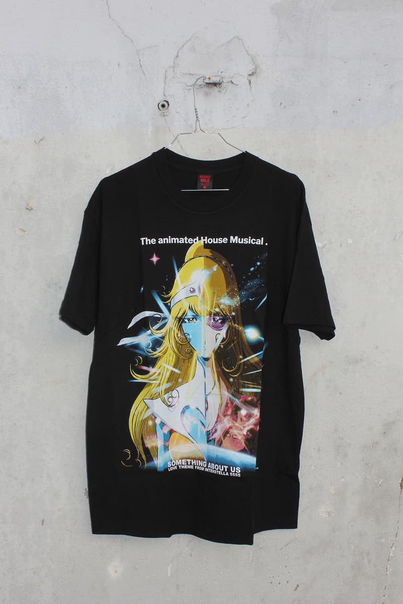 ギークスルールが『インターステラ5555』の限定Tシャツを発売 geeks rule 55554k collaboration release info　daft punk