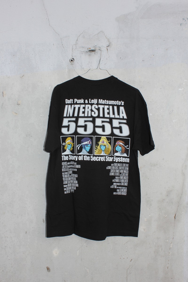 ギークスルールが『インターステラ5555』の限定Tシャツを発売 geeks rule 55554k collaboration release info　daft punk