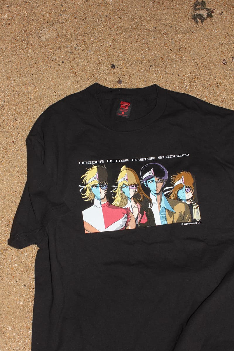 ギークスルールが『インターステラ5555』の限定Tシャツを発売 geeks rule 55554k collaboration release info daft punk