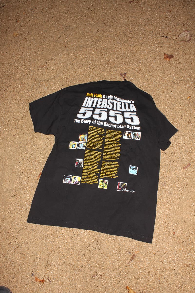 ギークスルールが『インターステラ5555』の限定Tシャツを発売 geeks rule 55554k collaboration release info daft punk