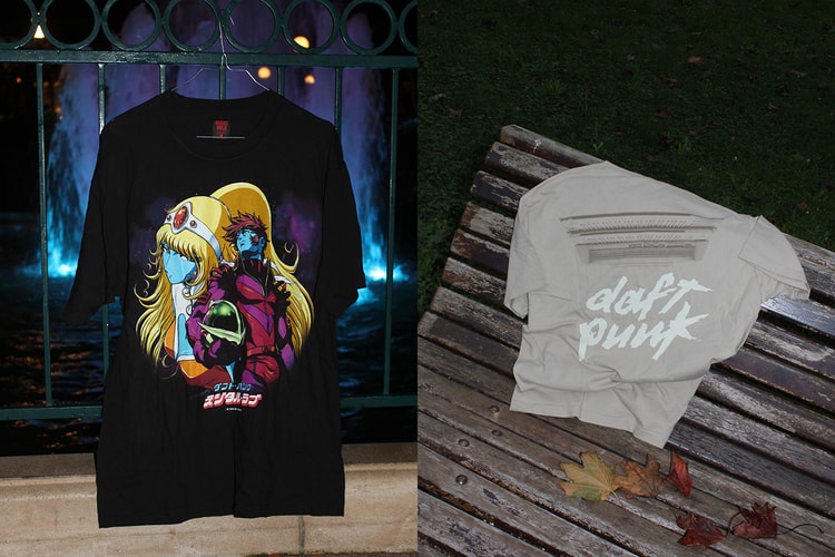 GEEKS RULE が Daft Punk x 松本零士の『インターステラ5555』のTシャツを発売