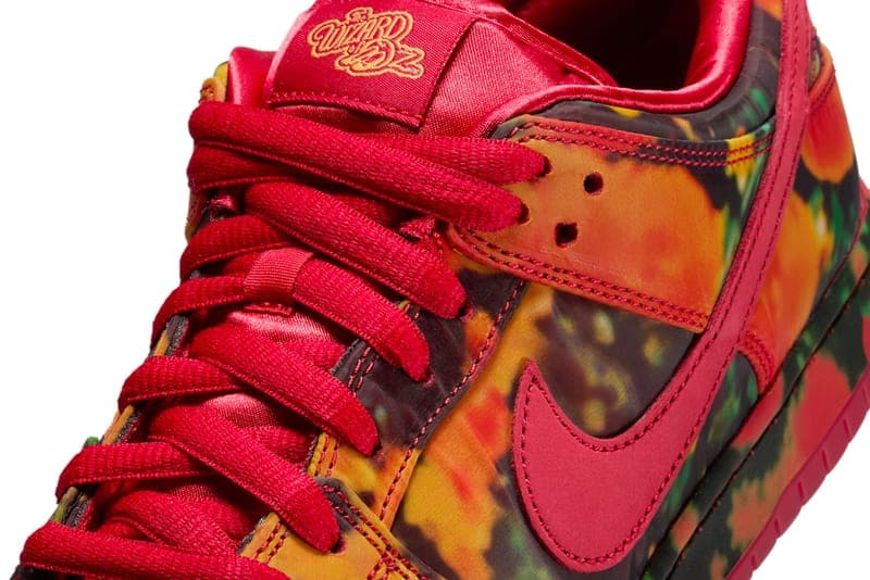 オズの魔法使xナイキSBより新作のコラボ ダンクローが発売 The Wizard of Oz Nike SB Dunk Low FZ1291-600 Release Info date store list buying guide photos price