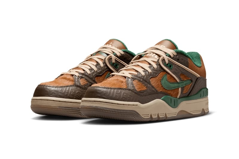 NIGO®️ x ナイキエアフォース 3 ローに “APE” をモチーフにした新作が登場 NIGO®️ x Nike Air Force 3 Low Baroque Brown and Pecan release info 二ゴー