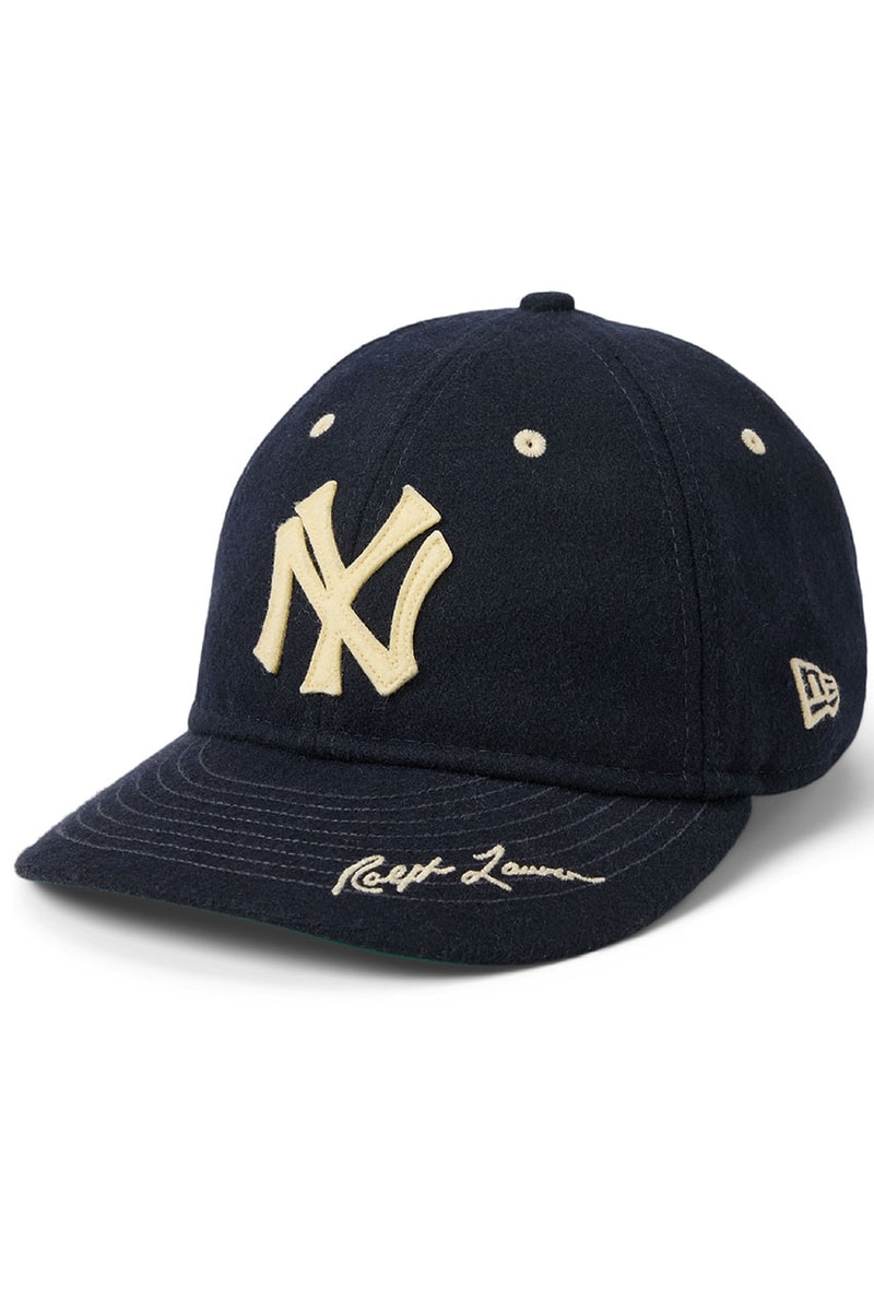 ポロ ラルフ ローレンがニューヨーク・ヤンキースおよびニューエラとのコラボキャップを発売 polo ralph lauren mlb new york yankees collb cap release info