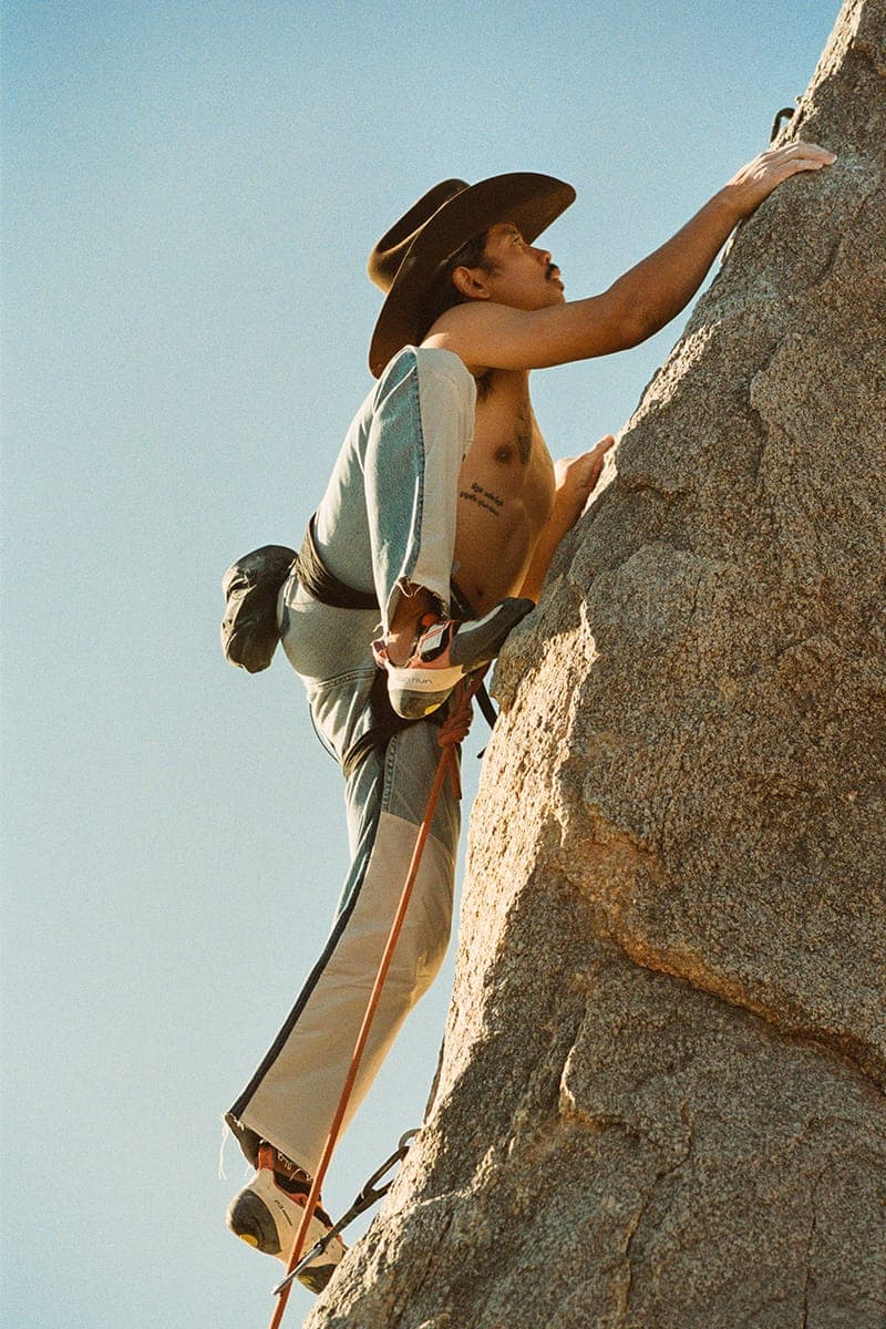 リーバイスがサティスファイとのコラボコレクションを発表 SATISFY Levi's Limited Collection 501 Re-Possessed Climb Jeans SoftCell Cordura T-Shirt Collaboration Release Info