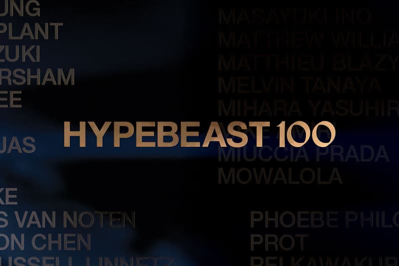 “Hypebeast100” の2024年度版が発表 Hypebeast100 2024