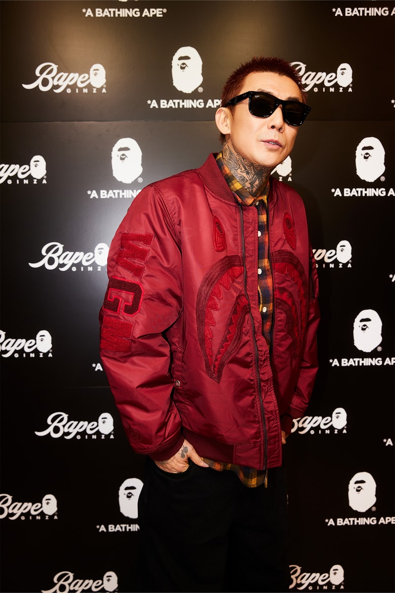 銀座エリア初の路面店 BAPE STORE® GINZA のオープニングに豪華ゲストが多数来場 opening party