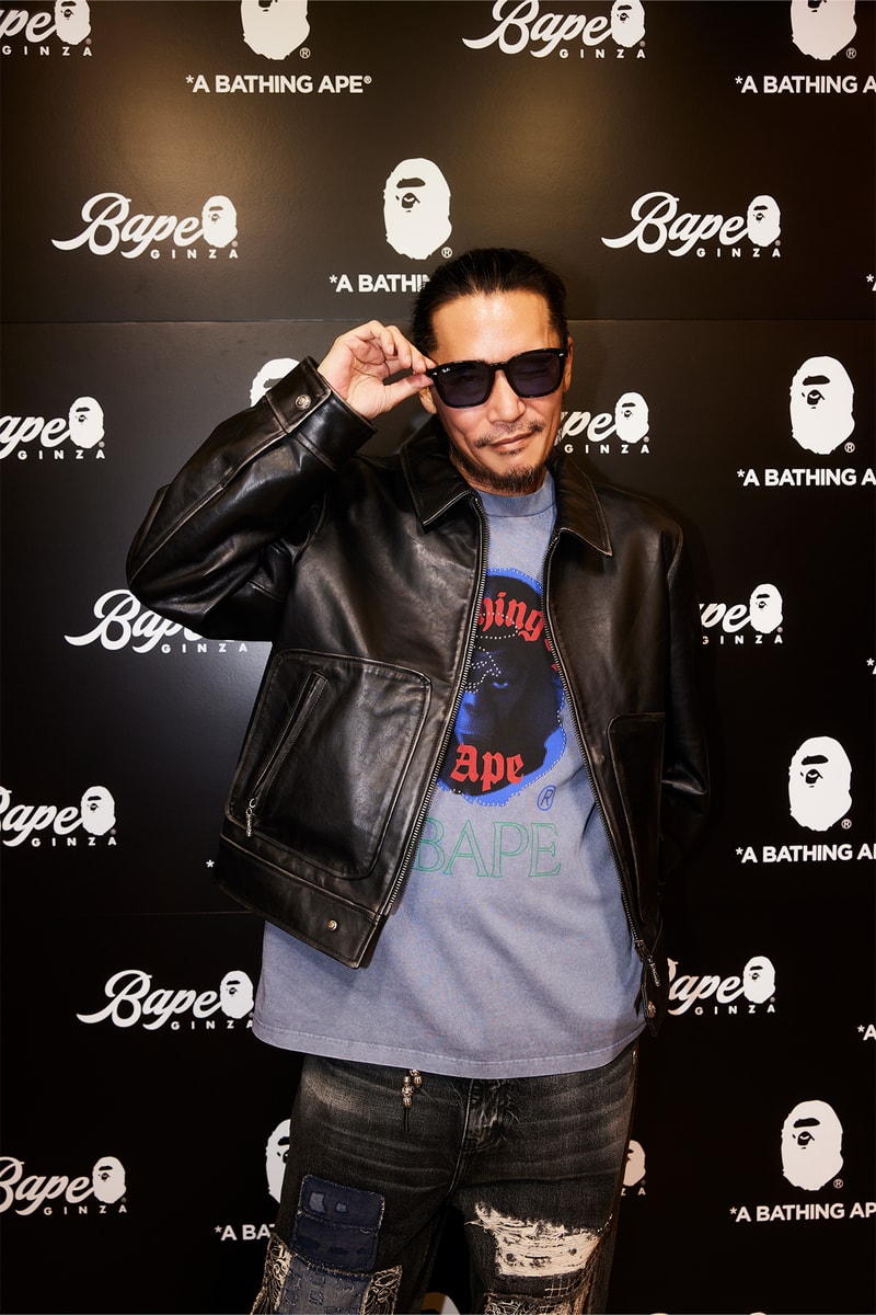 銀座エリア初の路面店 BAPE STORE® GINZA のオープニングに豪華ゲストが多数来場 opening party