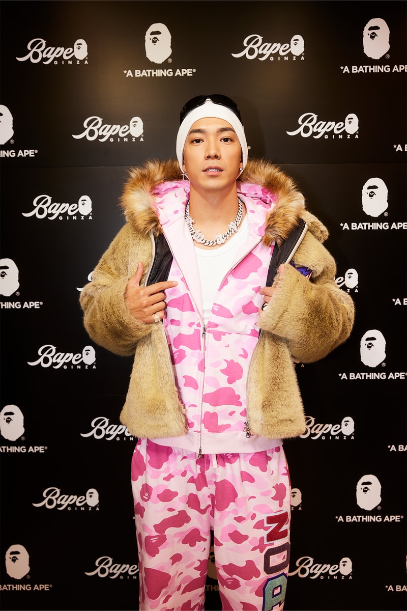 銀座エリア初の路面店 BAPE STORE® GINZA のオープニングに豪華ゲストが多数来場 opening party