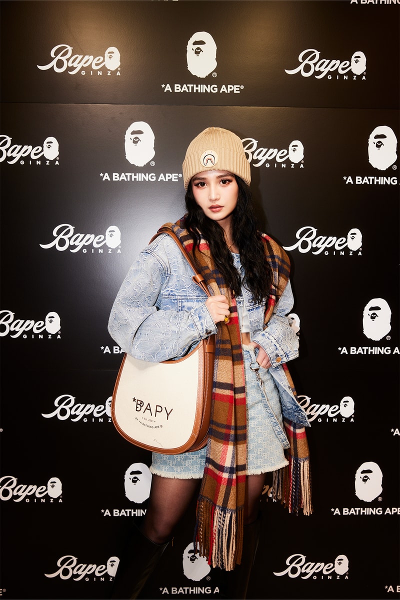 銀座エリア初の路面店 BAPE STORE® GINZA のオープニングに豪華ゲストが多数来場 opening party