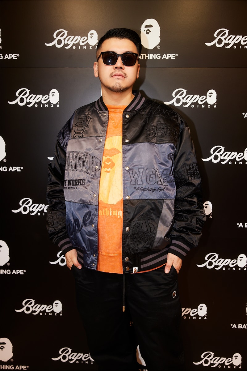銀座エリア初の路面店 BAPE STORE® GINZA のオープニングに豪華ゲストが多数来場 opening party