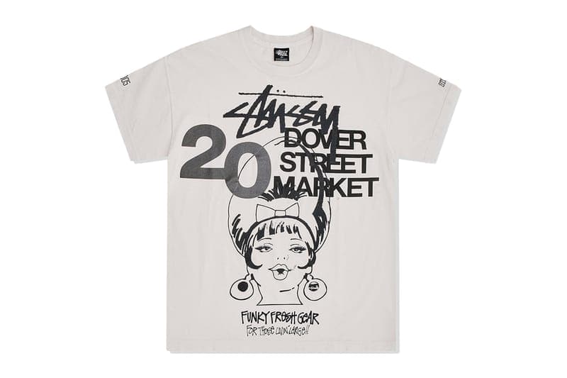 ドーバーストリート マーケットが豪華コラボレーターを迎えた20周年記念カスタマイズTシャツコレクションを発表 DSM 20th Anniversary Customised T-Shirts and Totes release info