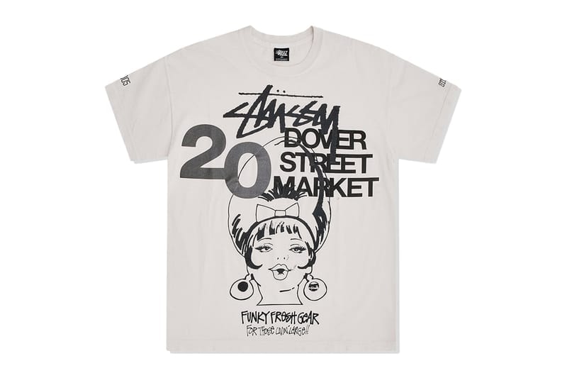 ドーバーストリート マーケットが豪華コラボレーターを迎えた20周年記念カスタマイズTシャツコレクションを発表 DSM 20th Anniversary Customised T-Shirts and Totes release info