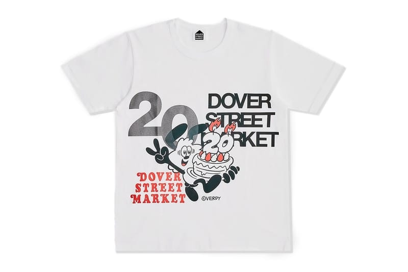 ドーバーストリート マーケットが豪華コラボレーターを迎えた20周年記念カスタマイズTシャツコレクションを発表 DSM 20th Anniversary Customised T-Shirts and Totes release info