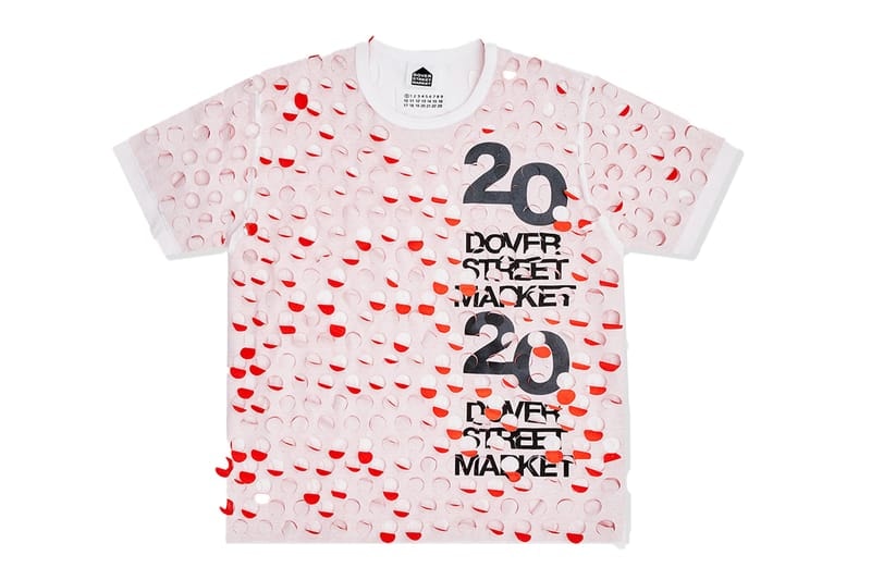 ドーバーストリート マーケットが豪華コラボレーターを迎えた20周年記念カスタマイズTシャツコレクションを発表 DSM 20th Anniversary Customised T-Shirts and Totes release info