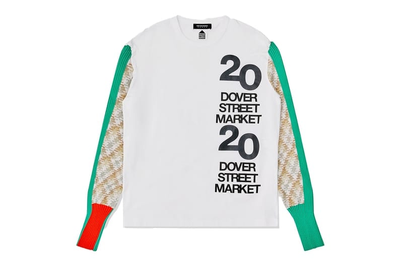 ドーバーストリート マーケットが豪華コラボレーターを迎えた20周年記念カスタマイズTシャツコレクションを発表 DSM 20th Anniversary Customised T-Shirts and Totes release info