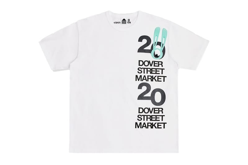 ドーバーストリート マーケットが豪華コラボレーターを迎えた20周年記念カスタマイズTシャツコレクションを発表 DSM 20th Anniversary Customised T-Shirts and Totes release info