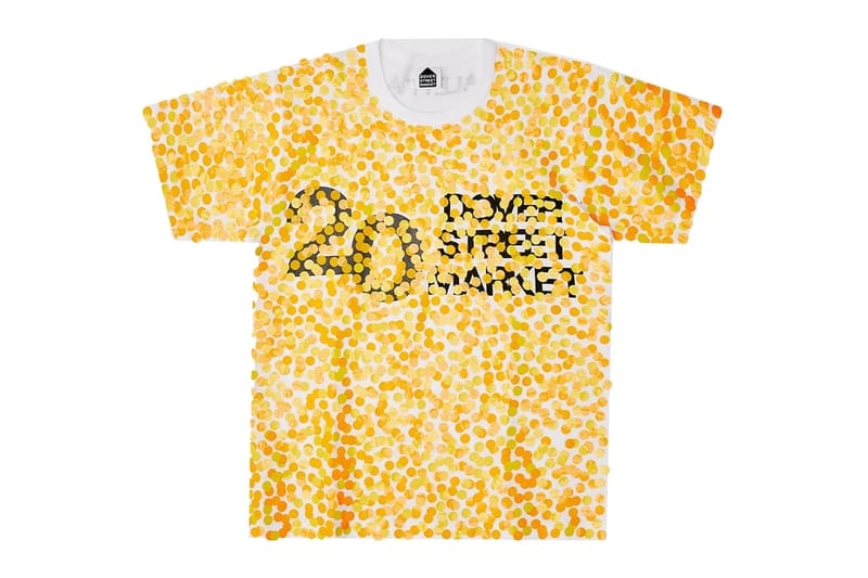 ドーバーストリート マーケットが豪華コラボレーターを迎えた20周年記念カスタマイズTシャツコレクションを発表 DSM 20th Anniversary Customised T-Shirts and Totes release info