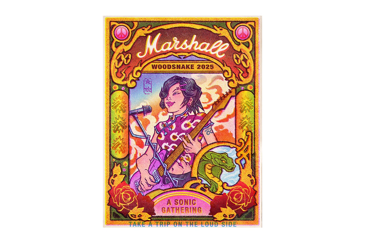 マーシャルがブランド初となる旧正月特別版のエンバートンIIIを発売 marshall emberton iii lunar new year edition woodsnake 2025 release info