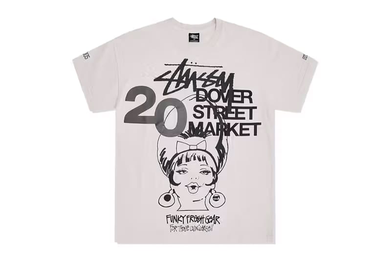 DOVER STREET MARKET が豪華コラボレーターを迎えた20周年記念カスタマイズTシャツコレクションを発表