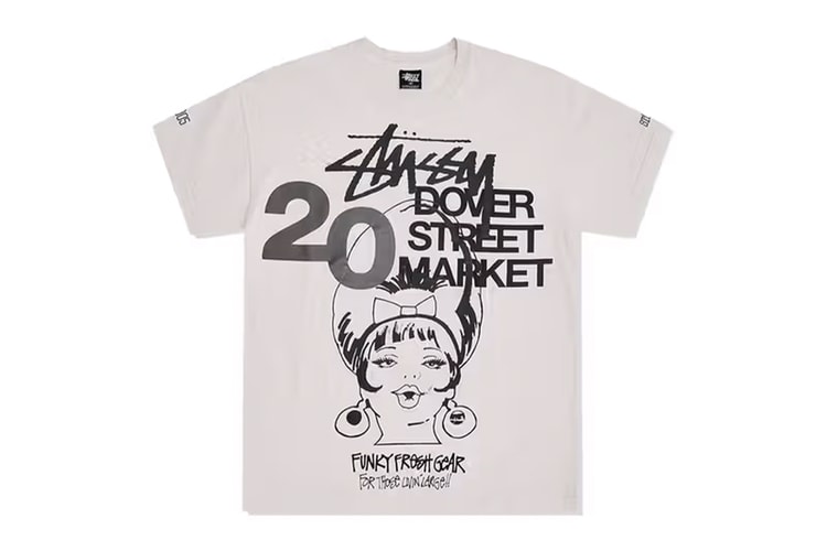 DOVER STREET MARKET が豪華コラボレーターを迎えた20周年記念カスタマイズTシャツコレクションを発表