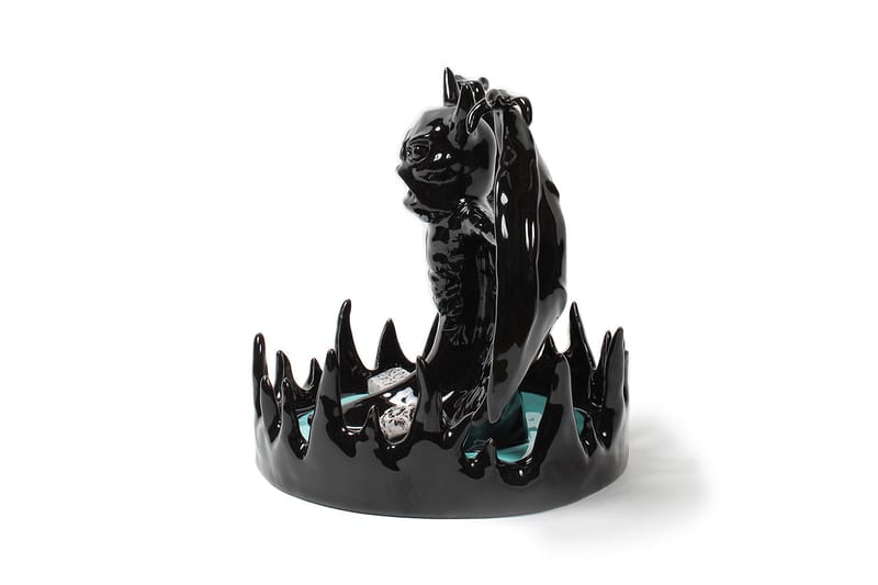 NECKFACE WACKO MARIA お香立て ワコマリア\u201c両手を広げたデビル\u201dのセラミック製お香立て、ネック