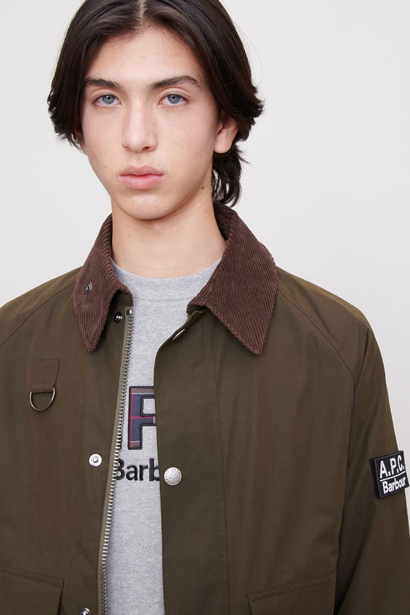 アー・ペー・セーとバブアーが初となるコラボカプセルを発売 apc barbour collb capsel collection release info
