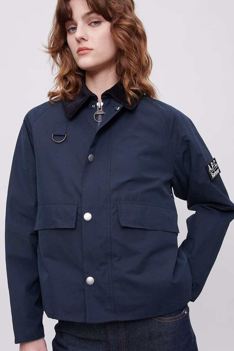 アー・ペー・セーとバブアーが初となるコラボカプセルを発売 apc barbour collb capsel collection release info