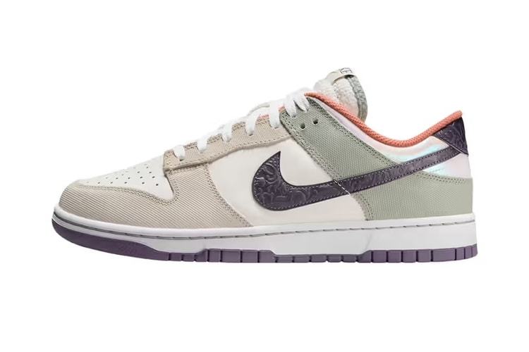 Nike から春を先取る新作 Dunk Low “Floral Swoosh” が登場