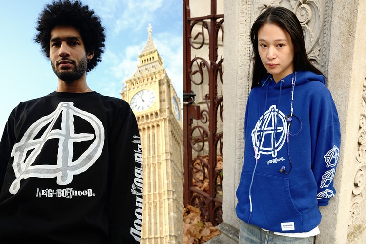 NEIGHBORHOOD が伝説のブランド Anarchic Adjustment との初コラボレーションを発表