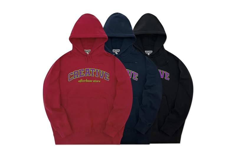 大阪ののアフターベース®がクリエイティブドラッグストアとコラボレーションを発表 creativedrugstore afterbase collb hoodie release info