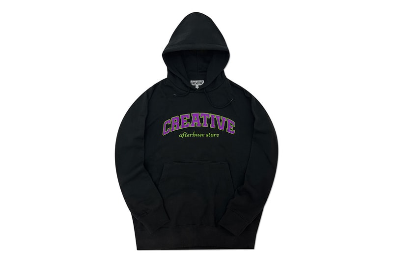 大阪ののアフターベース®がクリエイティブドラッグストアとコラボレーションを発表 creativedrugstore afterbase collb hoodie release info