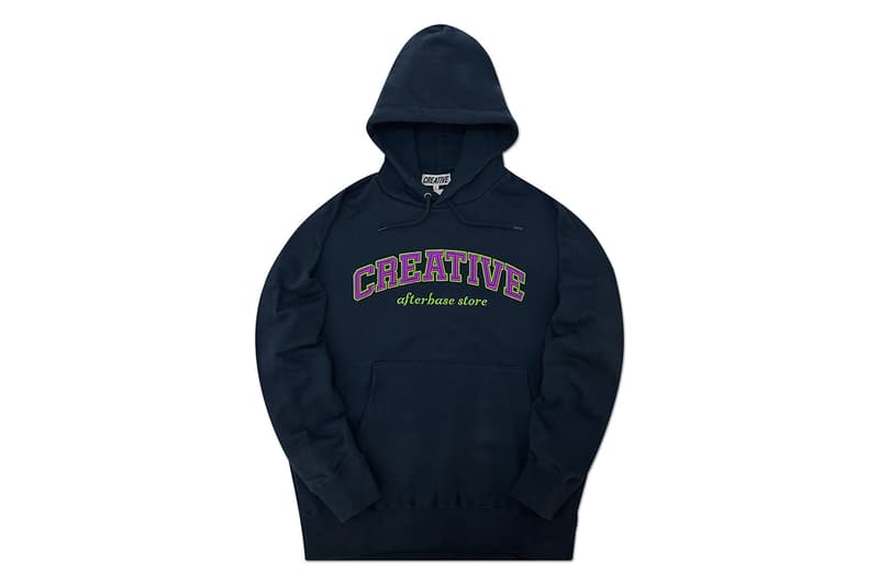 大阪ののアフターベース®がクリエイティブドラッグストアとコラボレーションを発表 creativedrugstore afterbase collb hoodie release info