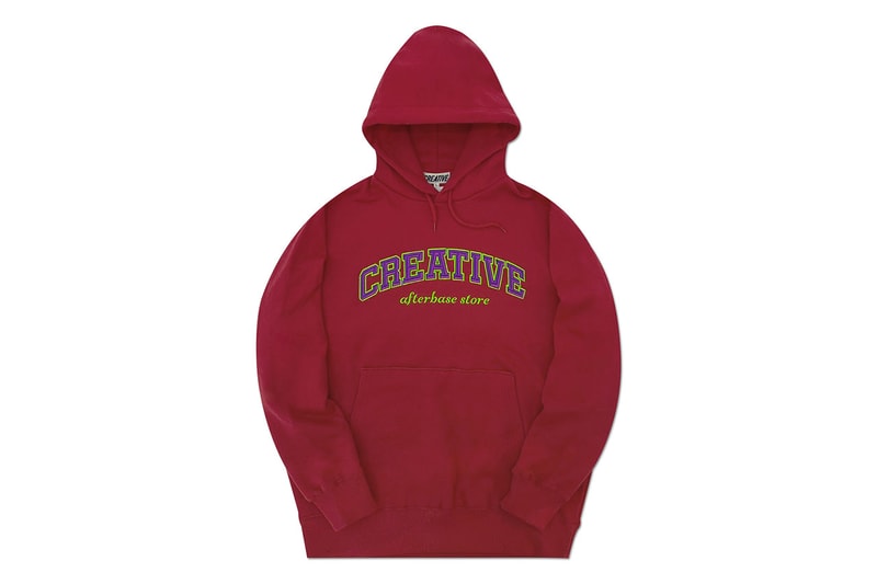 大阪ののアフターベース®がクリエイティブドラッグストアとコラボレーションを発表 creativedrugstore afterbase collb hoodie release info