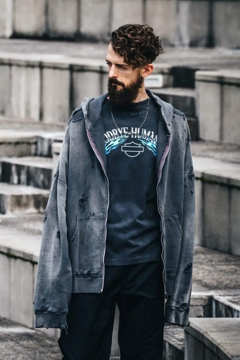 セントマイケルとデニム ティアーズによる2024年秋冬シーズンのコラボアイテムが発売 SAINT Mxxxxxx Drops Final FW24 Collection With Denim Tears collaboration saint tears T-shirts, long-sleeve T-shirts, sweatshirts, shirt jackets, MA-1 jackets, co branded tremaine emory