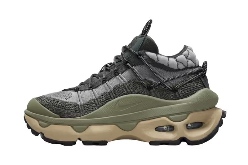 Nike Air Max Flyknit Venture からミリタリーテイストな新色 “Vintage Green”が登場
