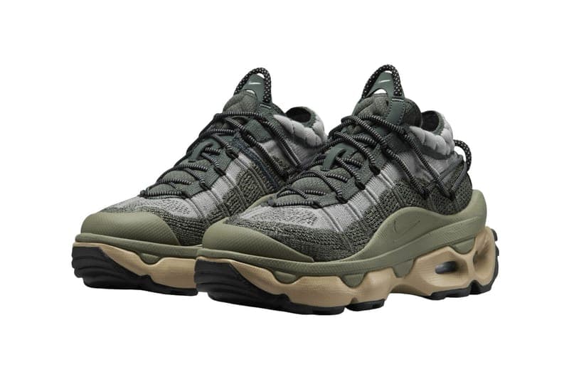 ナイキエアマックスフライニットベンチャーからミリタリーテイストな新色 “ヴィンテージグリーン”が登場 Nike Air Max Flyknit Venture “Vintage Green” FD2110-300 Release Info